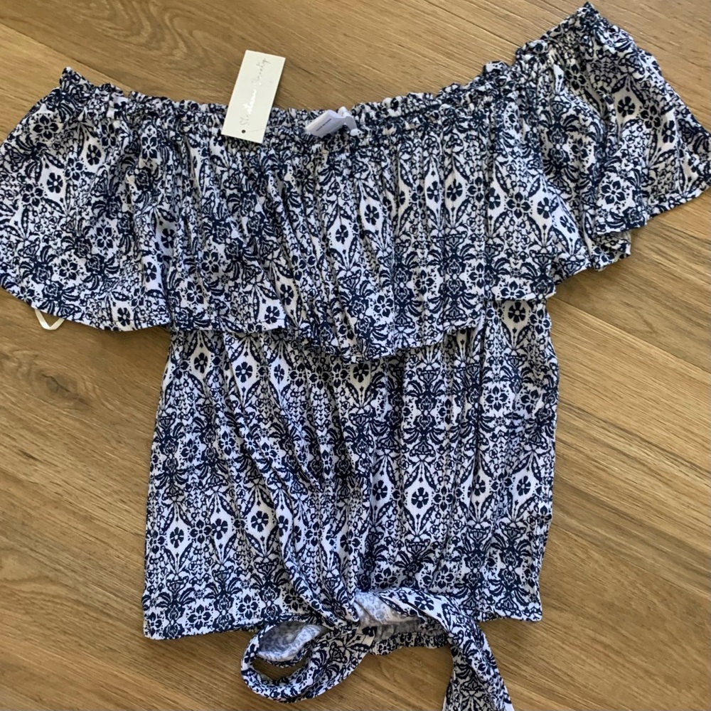 Off the shoulder shirt